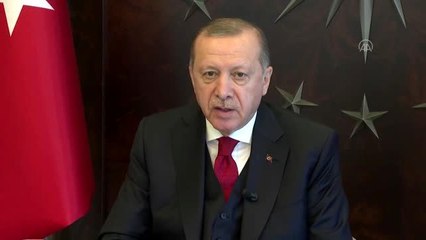 Cumhurbaşkanı Erdoğan: Görünmez düşmana karşı zor bir savaş yürütüyoruz
