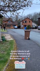 Watch as Livingston saxophone player plays 'Lean on Me' tribute for the NHS
