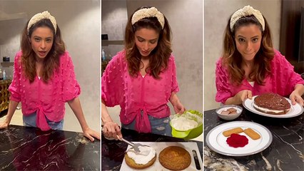 Learn How To Make Chocolate Ginger Sponge Cake From Aamna Sharif