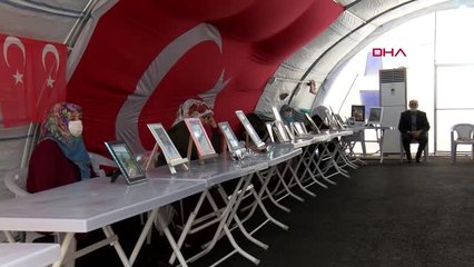 DİYARBAKIR HDP önündeki eylemde 221'inci gün - yeniden