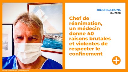 "Sismothérapie pour un irresponsable" : un médecin donne 40 raisons brutales de rester chez soi