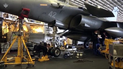 Les mesures barrières appliquées sur le Charles de Gaulle