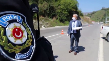 Zonguldak Belediyesi’nden polislere jest
