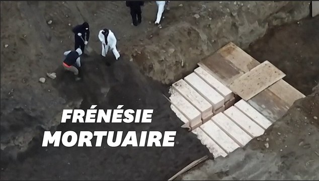 Touchée de plein fouet par le coronavirus, New York creuse des fosses communes