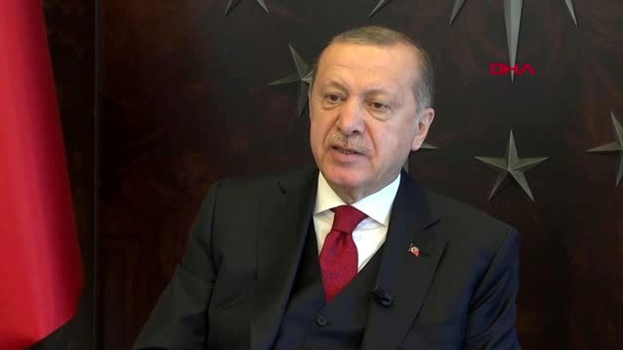 CUMHURBAŞKANI ERDOĞAN TÜRK DİLİ KONUŞAN ÜLKELER İŞBİRLİĞİ KONSEYİ VİDEO KONFERANS ZİRVESİ'NDE...