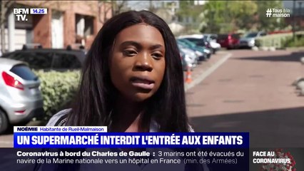 A Rueil-Malmaison, un supermarché interdit l'entrée aux enfants