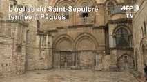Coronavirus: célébration du Vendredi Saint dans une Jérusalem confinée
