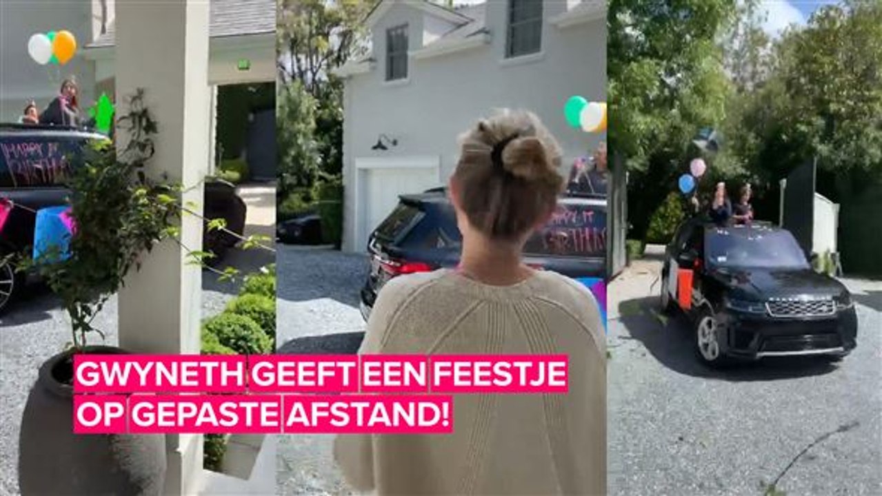Gwyneth Paltrow bewijst dat feestje nog wel kunnen