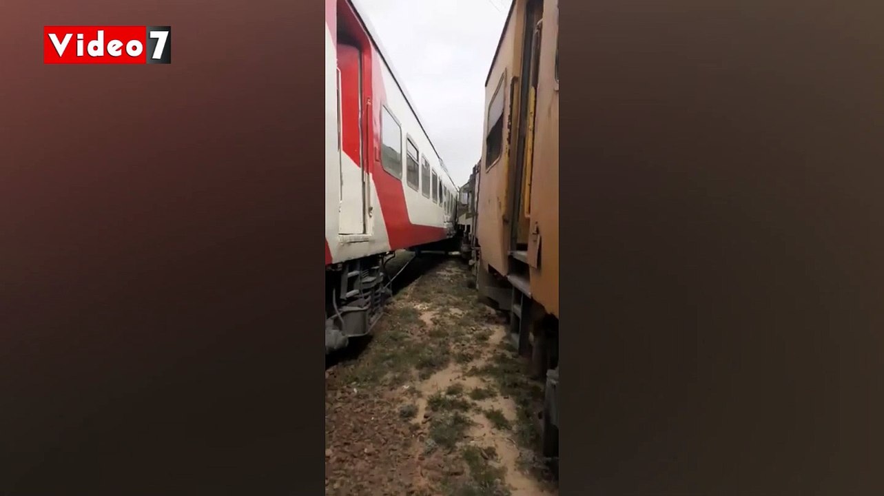 تصادم قطارى ركاب فى مرسى مطروح دون إصابات