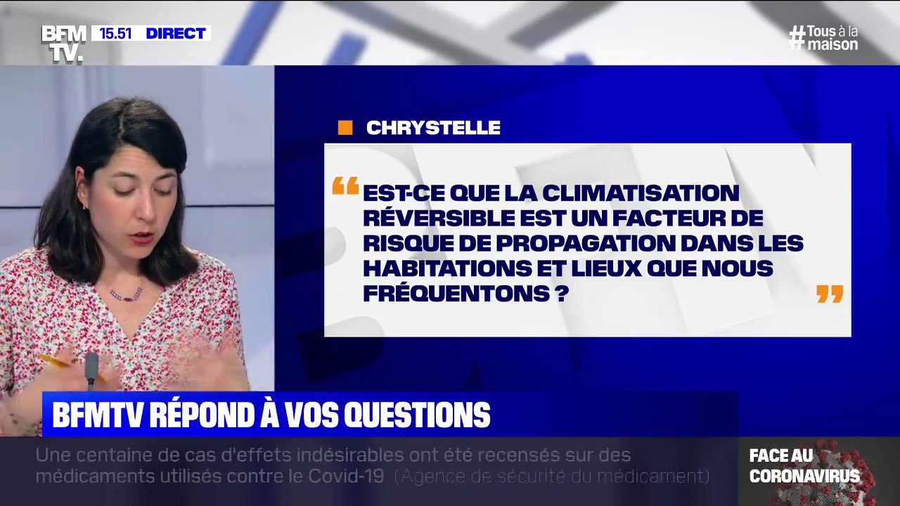 La climatisation réversible est-elle un facteur de risque de propagation? BFMTV répond à vos questions