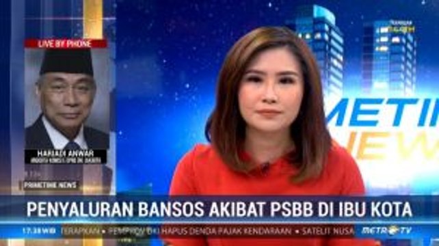 Mengawal Penyaluran Bansos saat PSBB di Ibu Kota