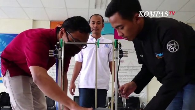Inovatif! Mahasiswa di Jember Ciptakan Robot Goodbye Covid
