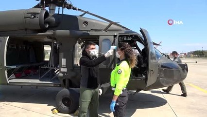 Antalya'da koronavirüs önlemleri havadan denetlendi