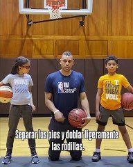 One-Hand Shooting Drill with Allan Houston (Spanish Subtitles)