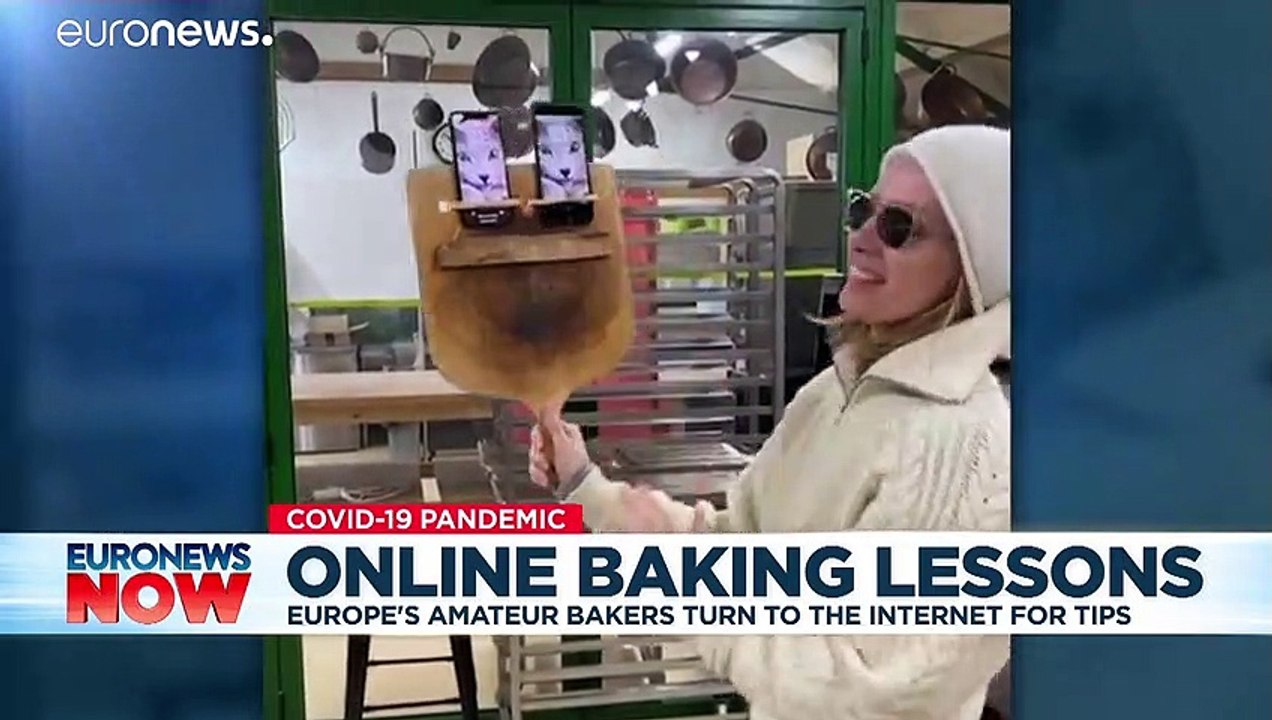 Grain-wave: London bakery broadcasts free lessons as lockdown inspires new hobbies