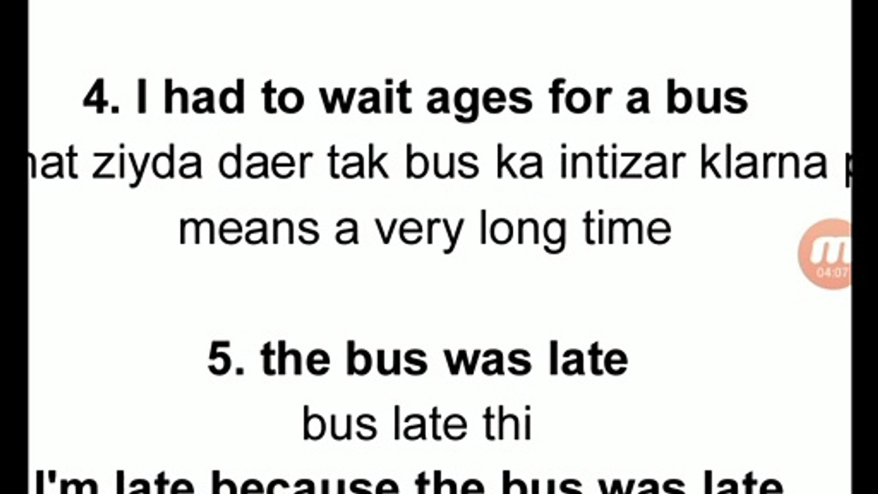 08 Excuses for being late