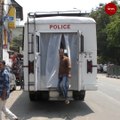 Special vans in Kerala to disinfect Kerala cops on duty