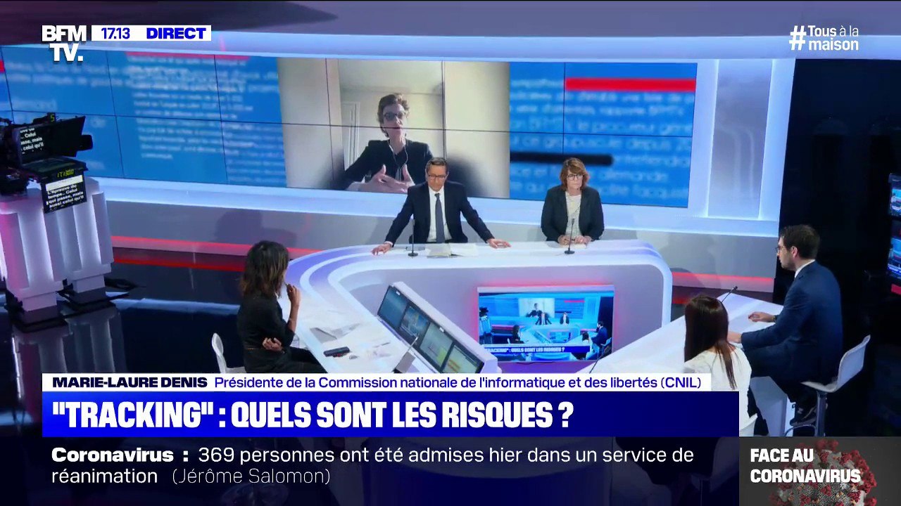 Tracking: "Il ne doit pas y avoir de conséquences au refus de télécharger cette application" (Marie-Laure Denis)