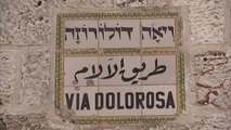 Las calles de Jerusalén vacías