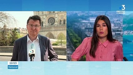 Pâques : cérémonie en très petit comité à Notre-Dame de Paris