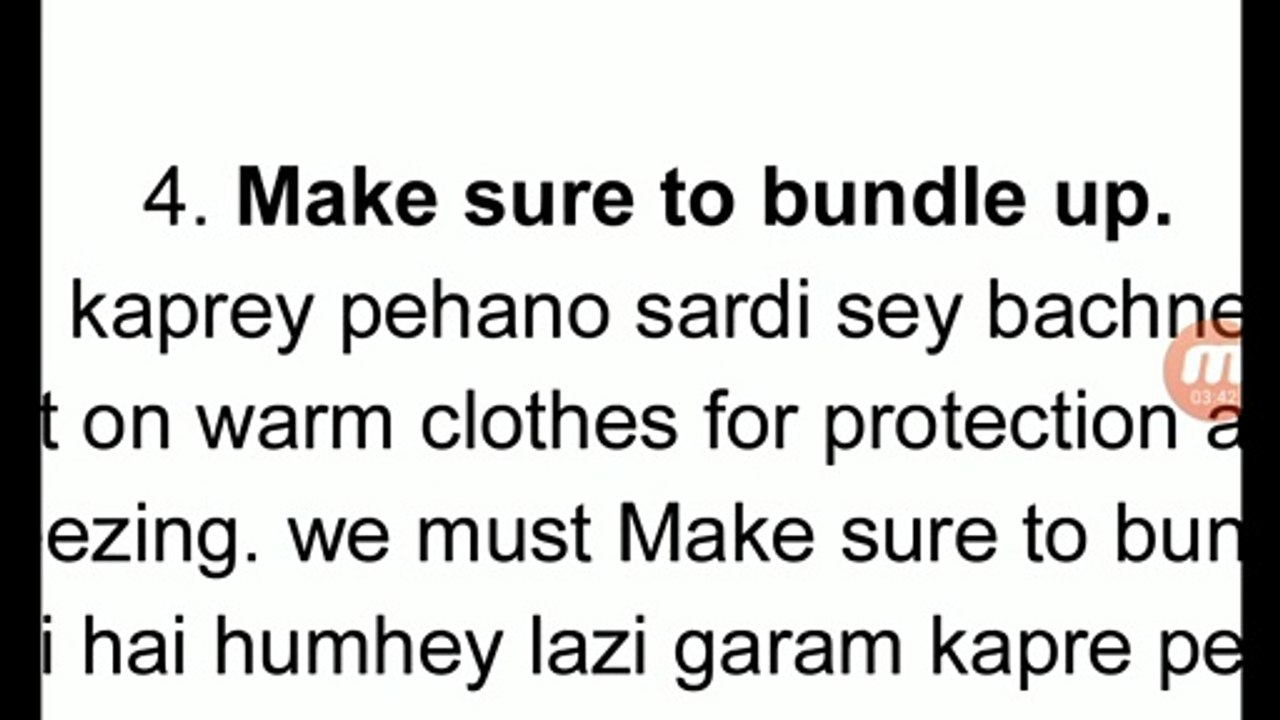 8 Phrases for Cold Weather