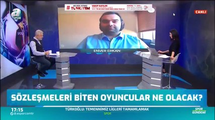 10.04.2020 - A Spor - Spor Gündemi | Tera Yatırım Ekonomisti Enver ERKAN