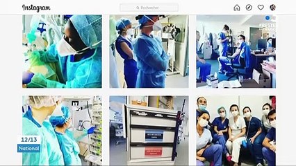 Coronavirus : les soignants racontent leur quotidien sur les réseaux sociaux