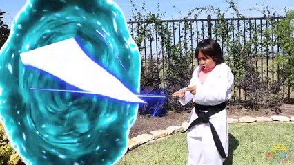 PJ Masks and Ryan Track down Night Ninja at Mystery Mountain!!!!