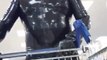 Guy Goes Out for Groceries Wearing Latex Suit During Coronavirus Pandemic