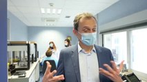 Pedro Duque visita el Instituto de Salud Carlos III: el 