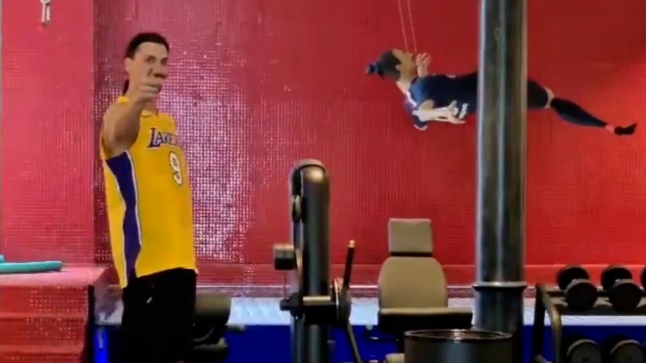 Le trickshot de Zlatan Ibrahimovic en réponse au défi de Paul Pogba