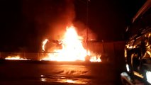 Breaking: तेज रफ्तार ट्रेलर ने डीजल टैंक ट्रक को मारी टक्कर, वाहन में लगी आग, जिंदा जल कर दो की मौत