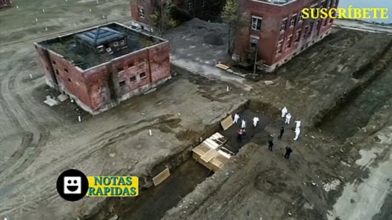 Nueva York utiliza fosa comunes por aumento muertos por coronavirus