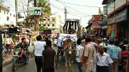 शिव की बारात में दिखी पत्रिका स्वर्णिम भारत अभियान की झलक