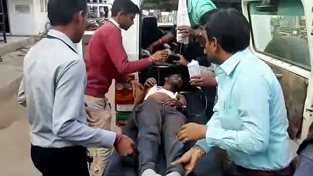 Youth accident in national highway