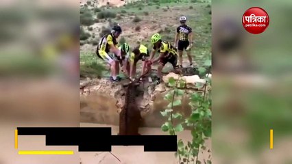 Cyclist Riders saved Randier's life