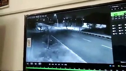 सीसीटीवी फूटेज में कैद हुआ पैंथर