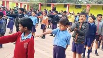 पत्रिका स्वर्णिम भारत अभियान, सरकारी स्कूल के बच्चों ने ली स्वच्छता की शपथ