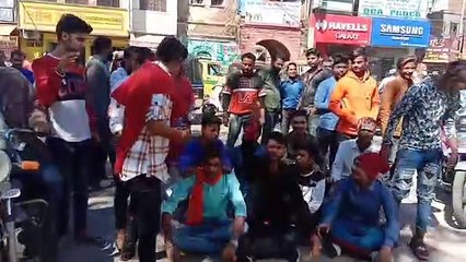 Protests in the municipal corporation over problems