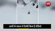 Sadhu immersed in himalaya without clothes in temperature of -45 degree