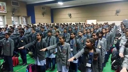 swarnim bharat : वीडियो में देखे कैसे स्वच्छता के प्रति स्कूली बच्चों का समर्पण