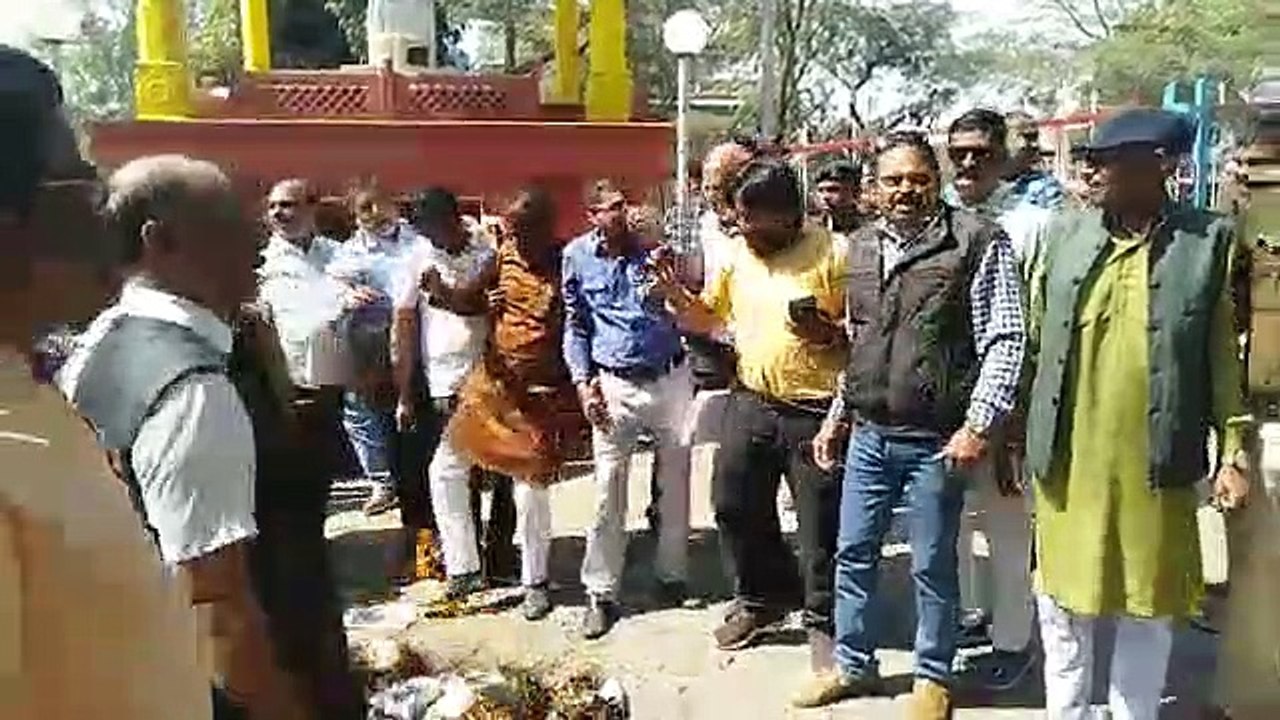 congress protest news