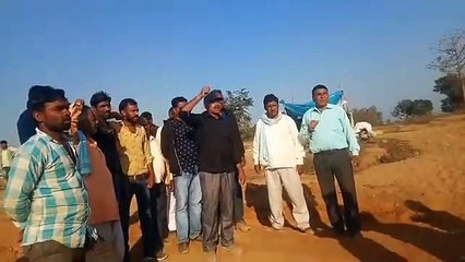 कांग्रेस पूर्व जिलाध्यक्ष के खिलाफ की नारेबाजी