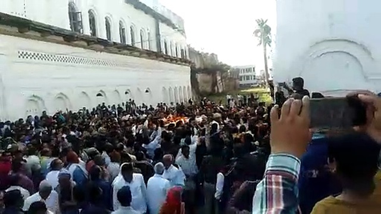 Rajmata last journey