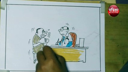 नतीजों को लेकर किसके दिल की धड़कन हुई तेज, देखिये कार्टूनिस्ट सुधाकर सोनी के नज़रिये से-