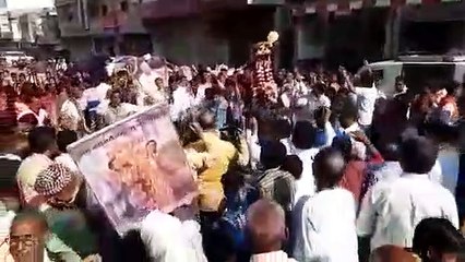 नगर में धूमधाम से निकाली गई संकीर्तन यात्रा