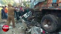 Sambhal: मुरादाबाद से अलीगढ़ जा रही रोडवेज बस सड़क पर खड़े ट्रक से टकराई, तीन की मौत