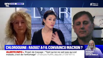 Chloroquine: "La mise en place de ce protocole doit se faire dès les premiers signes" (Martine Wonner)