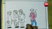 दिल्ली के चुनावी दंगल  में किसका लगेगा दांव देखिये कार्टूनिस्ट सुधाकर सोनी का कार्टून