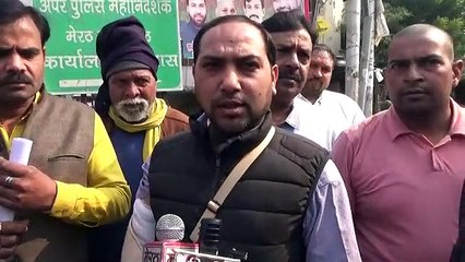 VIDEO: एडीजी आफिस के पास गोली मारने वालों नहीं पकड़ पायी पुलिस, व्यापारियों ने किया हंगामा